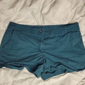 Ladies Aqua Green Shorts - size 16 George